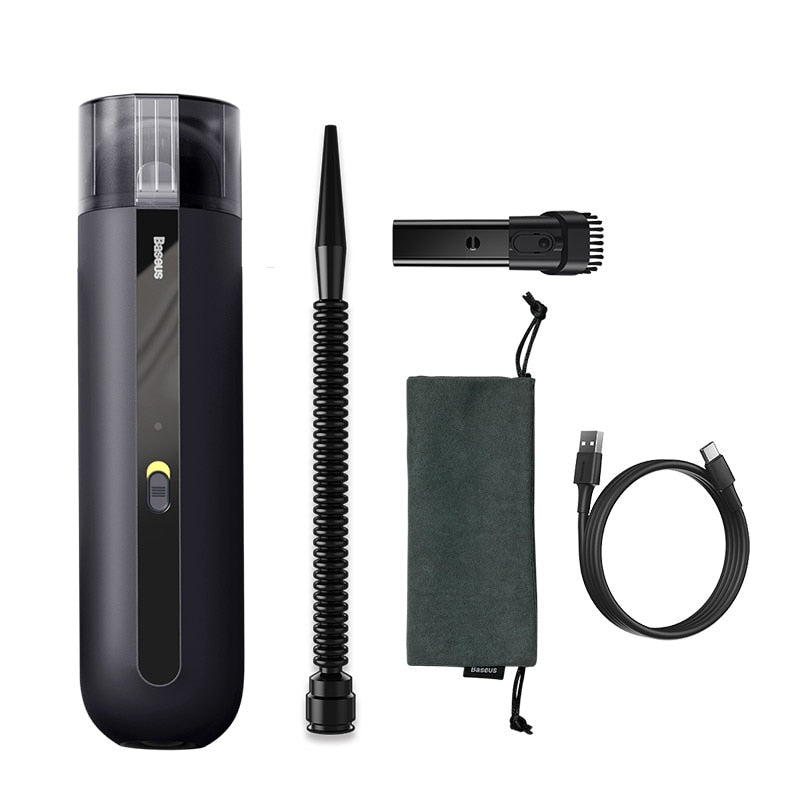 Baseus A2 Cordless Handheld Vacuum – 5000Pa, 70W, USB-C, Car, Home & Office