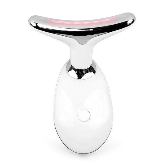 Neck Beauty Device – Vibration Massage & Color Light Wrinkle Reducer