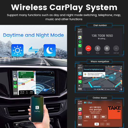 Carlinkit 4.0 CP2A – Wired to Wireless CarPlay & Android Auto Adapter