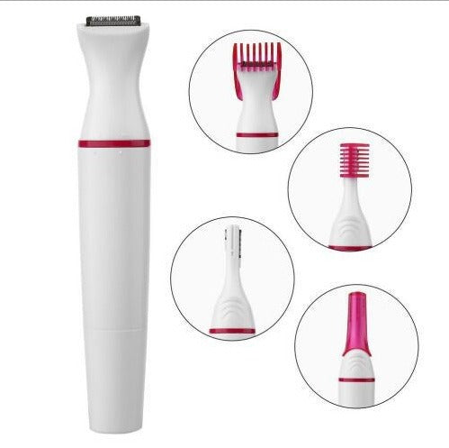 Multipurpose Electric Hair Trimmer – Shaver, Nose, Eyebrow & Body Grooming Kit