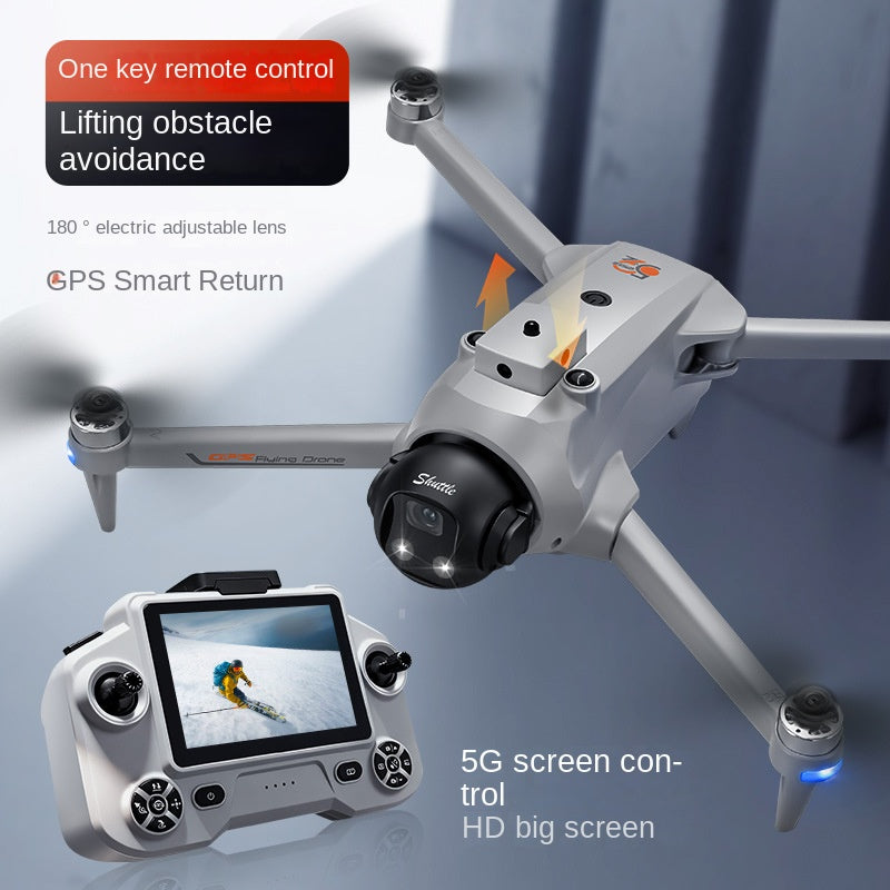 YL059 GPS Brushless Drone – Dual Camera, 5G Screen Control, Obstacle Avoidance, Foldable