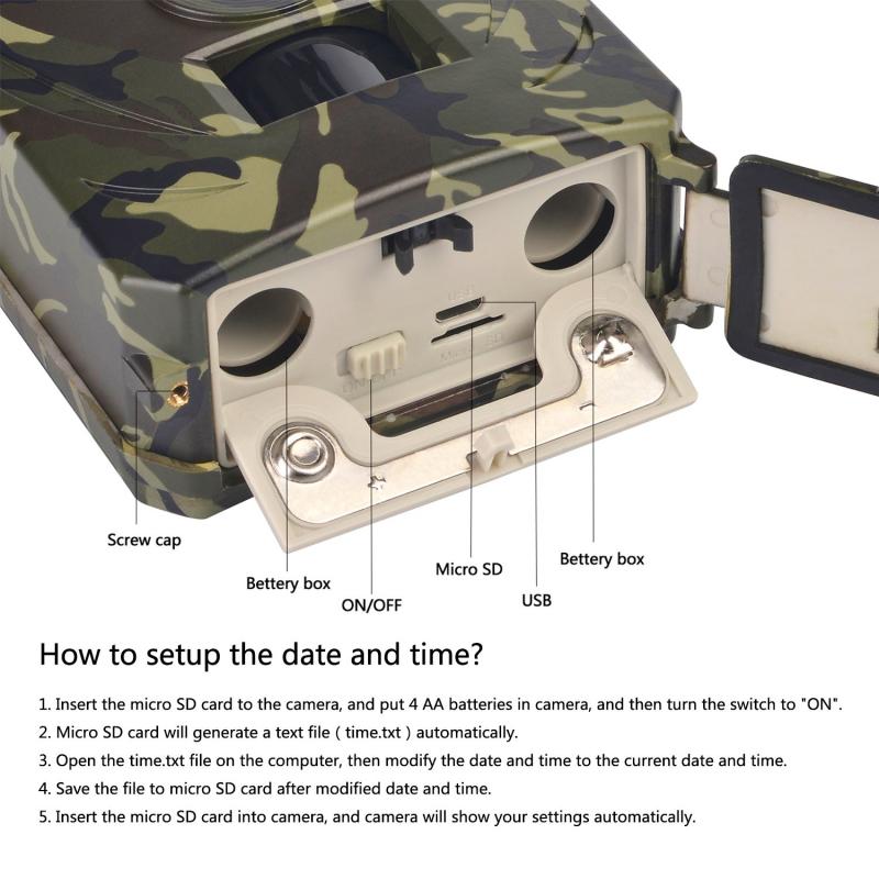 PR100 12MP Trail Camera – 1080P Video, 0.8s Trigger, 940nm Invisible IR & IP56 Weatherproof