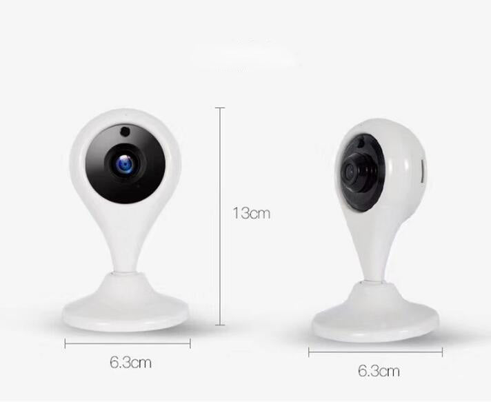 720P WiFi Security Camera with Two-Way Audio, Night Vision & Motion Detection – Baby & Home Monitor