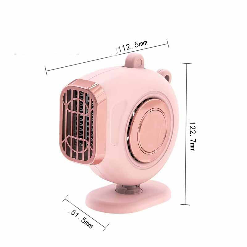 150W Portable Car Heater Fan – 12V/24V, Fast Heating, Car & Truck, 3 Colors