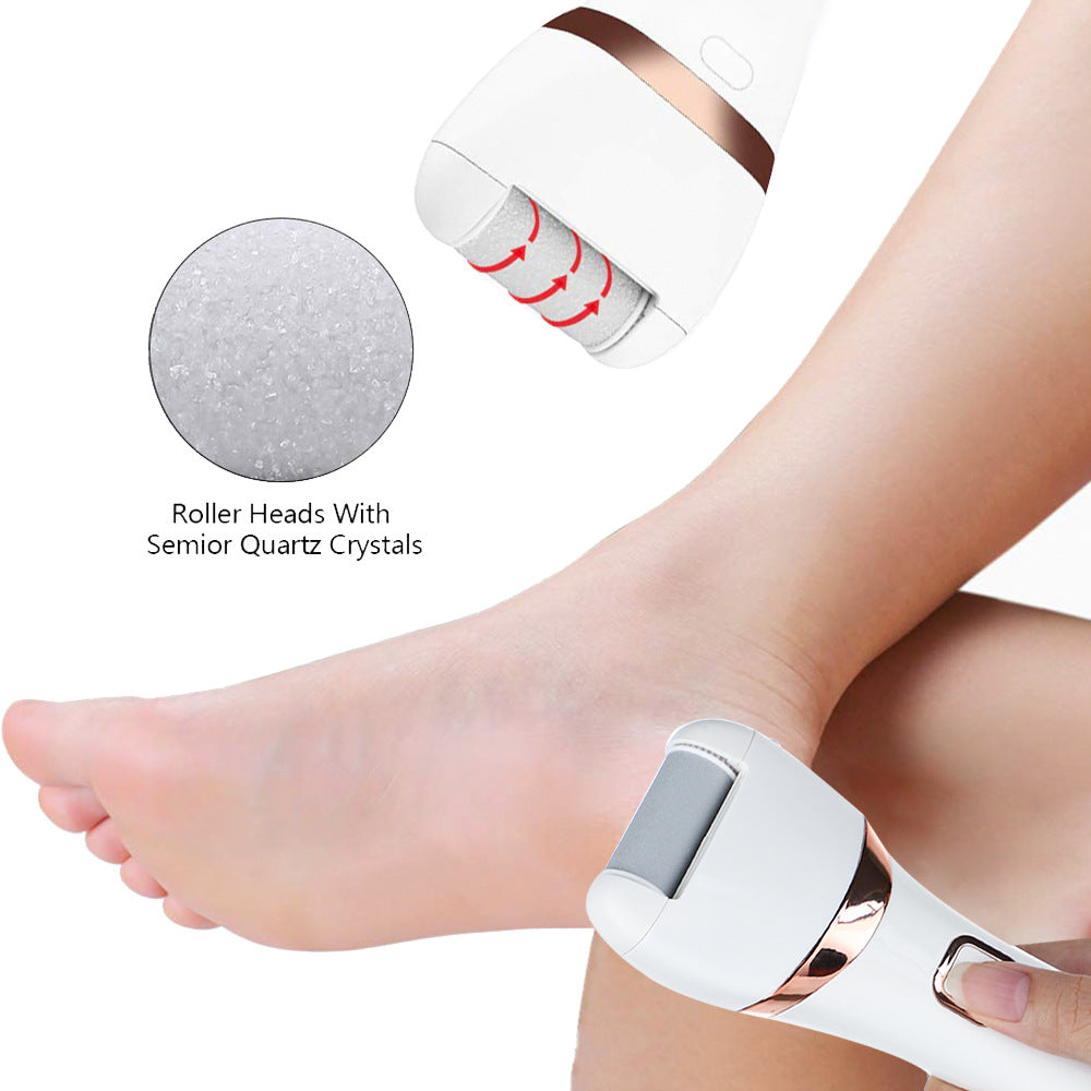 Electric Foot Grinder – IPX7 Waterproof, Digital Display, 3 Grinding Heads