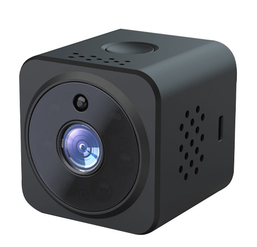 AS02 1080P Mini WiFi Security Camera – Two-Way Audio, Auto Night Vision & 64GB Storage