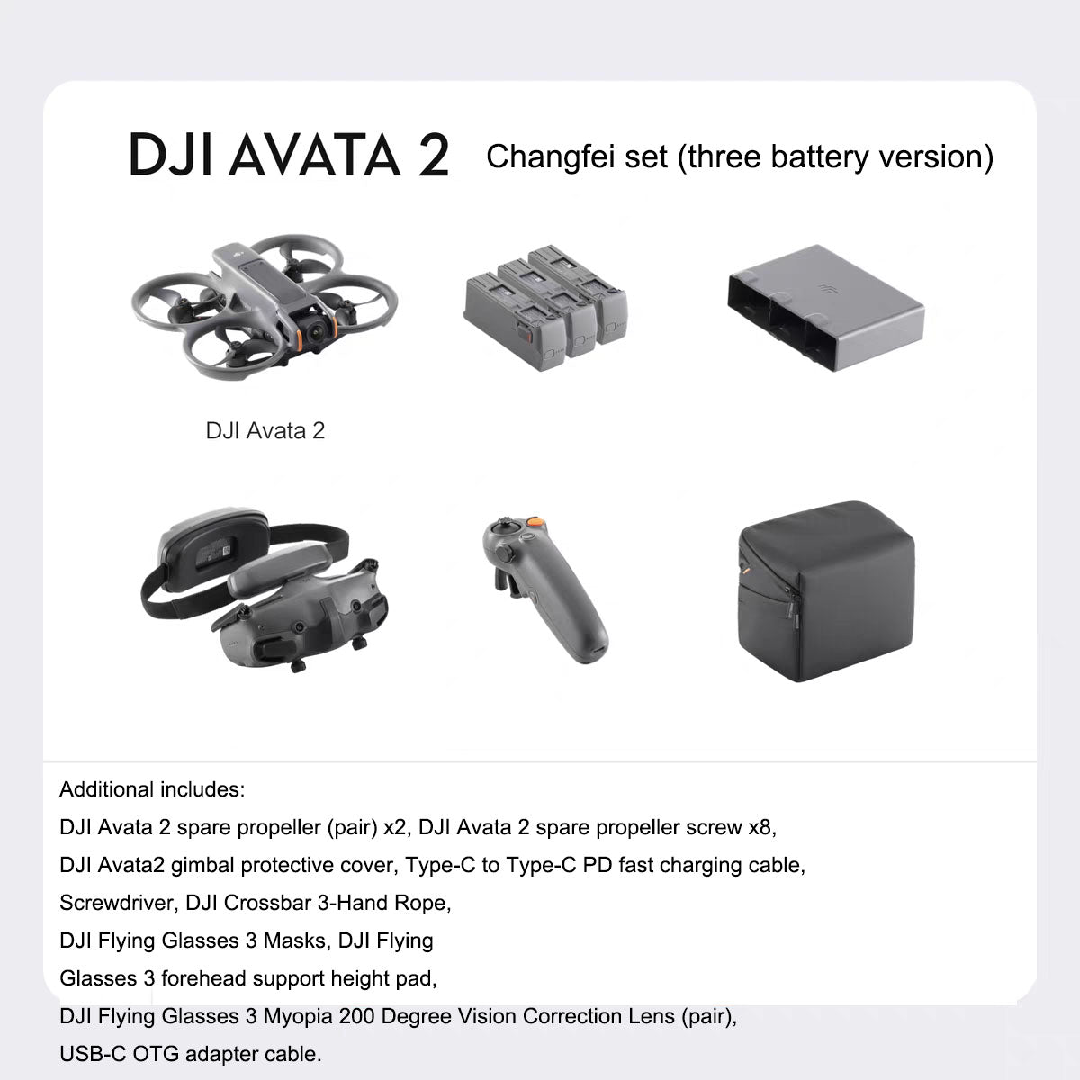 DJI Avata 2 FPV Drone – Immersive Flight Glasses, 23-Min Battery, 13km Transmission