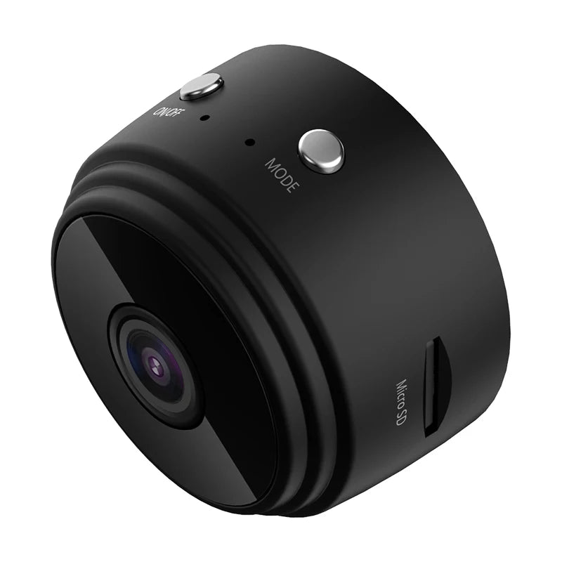 1080P Magnetic WiFi Mini Security Camera – 150° Wide Angle, Night Vision & Motion Detection