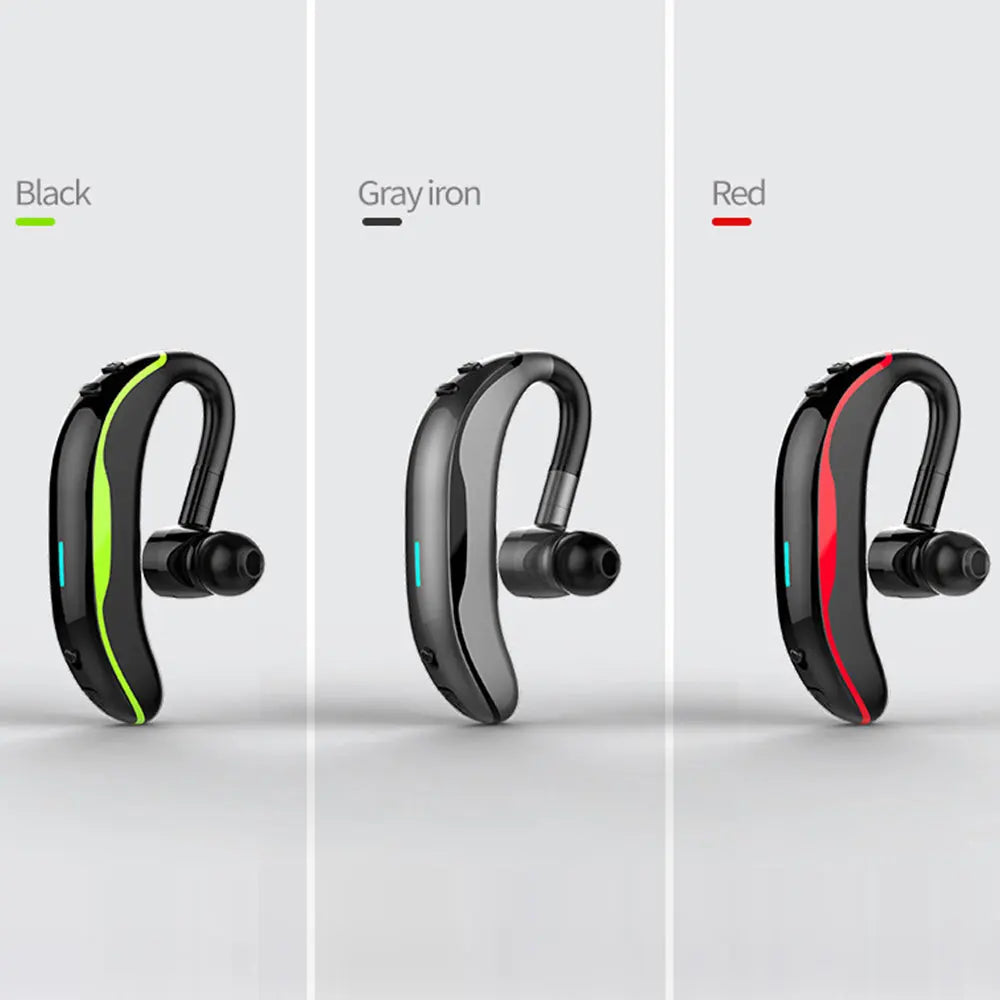 F600 Single-Ear Bluetooth Business Headset – 180° Rotating Mic, Dual-Phone Connect, 170mAh