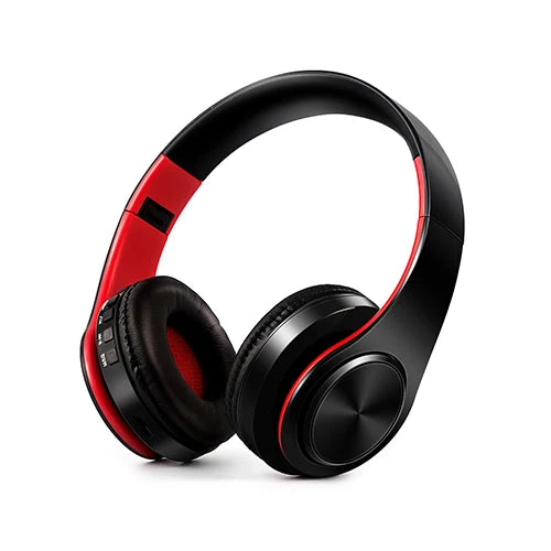 Foldable Bluetooth 5.0 Headphones – 15Hr Battery, MP3, FM Radio, TF Card, 14 Colors