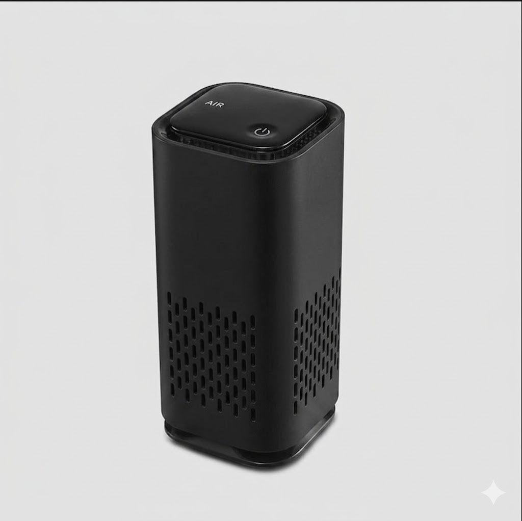 Mini USB Air Purifier – Negative Ion, Formaldehyde & Odor Removal, Car & Desktop